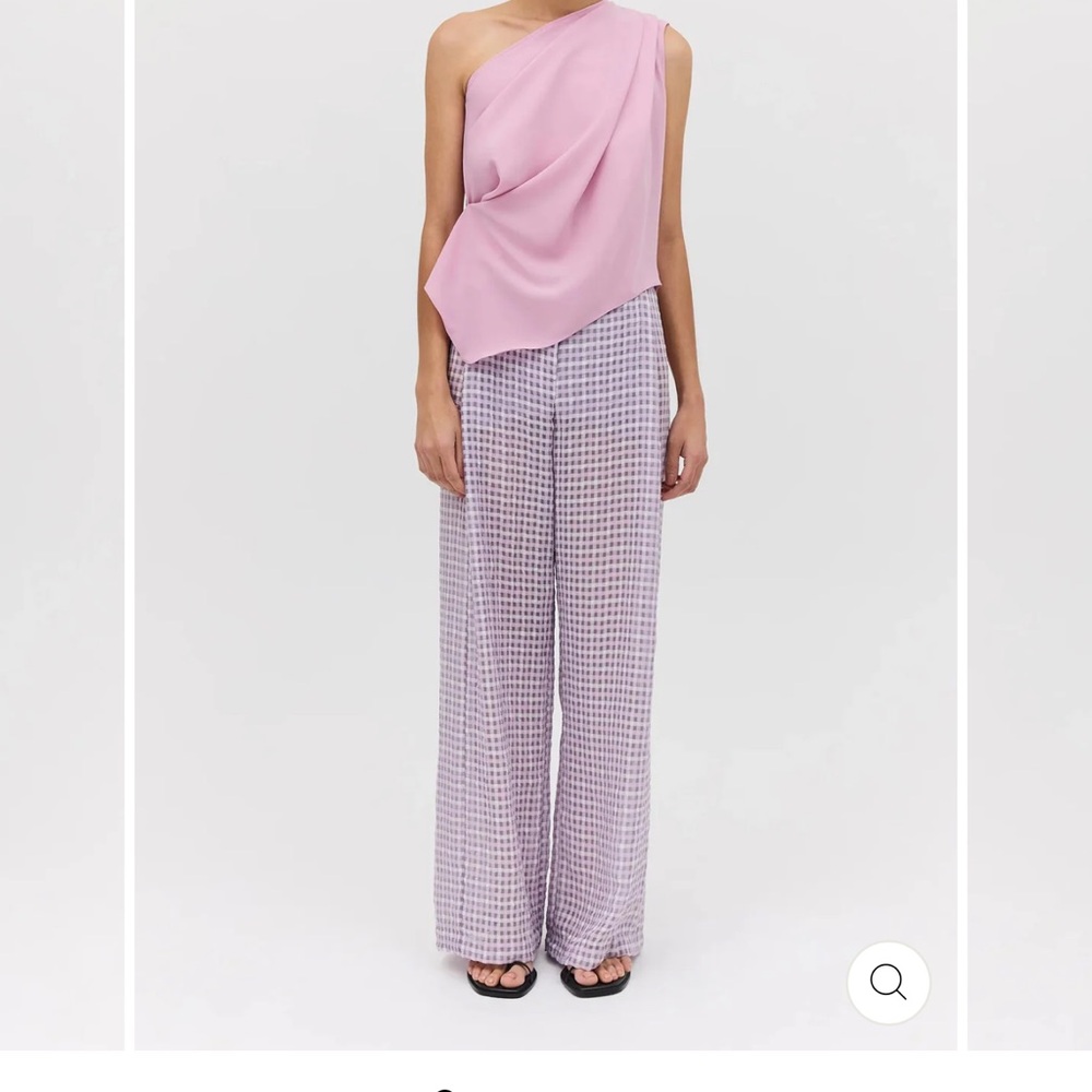 Pink Top and Pant Set